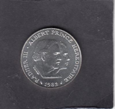 Beschrijving: 100 Franc REINIER III ALBERT essai